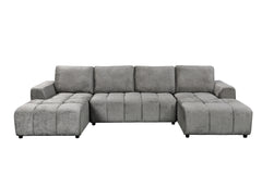 Shanghai Luxury U Shape Sofa Bed - Grey
