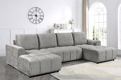 Shanghai Luxury U Shape Sofa Bed - Grey
