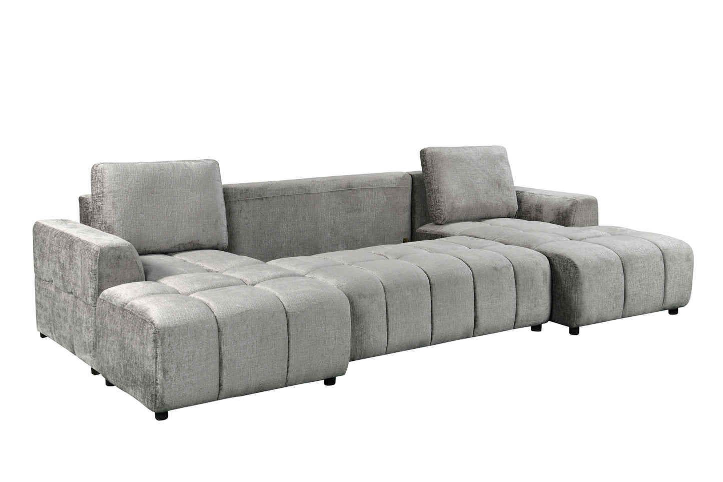 Shanghai Luxury U Shape Sofa Bed - Grey