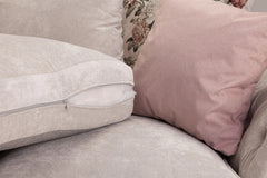 Deneishia Chesterfield Sofa 2 Seater  - Beige