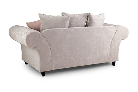 Deneishia Chesterfield Sofa Set - Beige