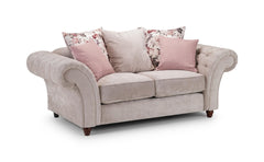 Deneishia Chesterfield Sofa Set - Beige