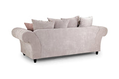 Deneishia Chesterfield Sofa Set - Beige