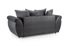Dunfries Sofa 3 Seater - Black/Grey