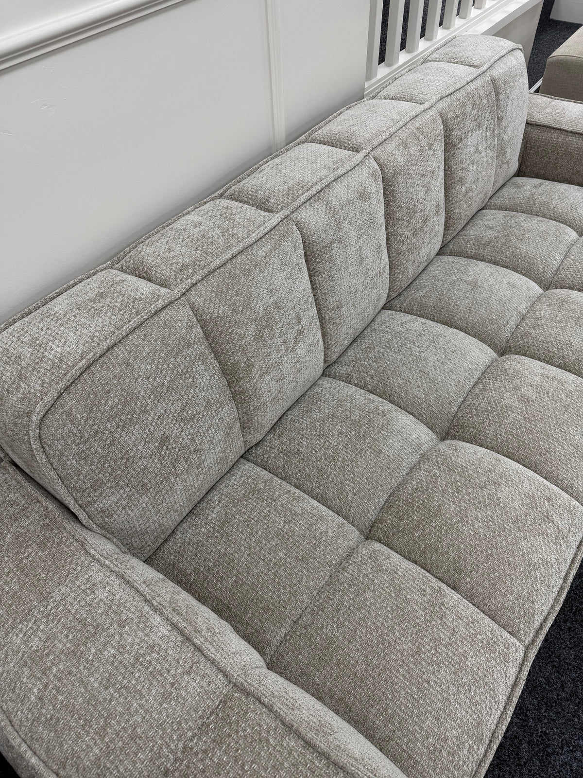 Paris Sofa Beige 3 Seater