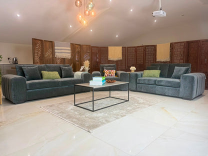 Laguna Grey 3+2+1 Seater Sofa