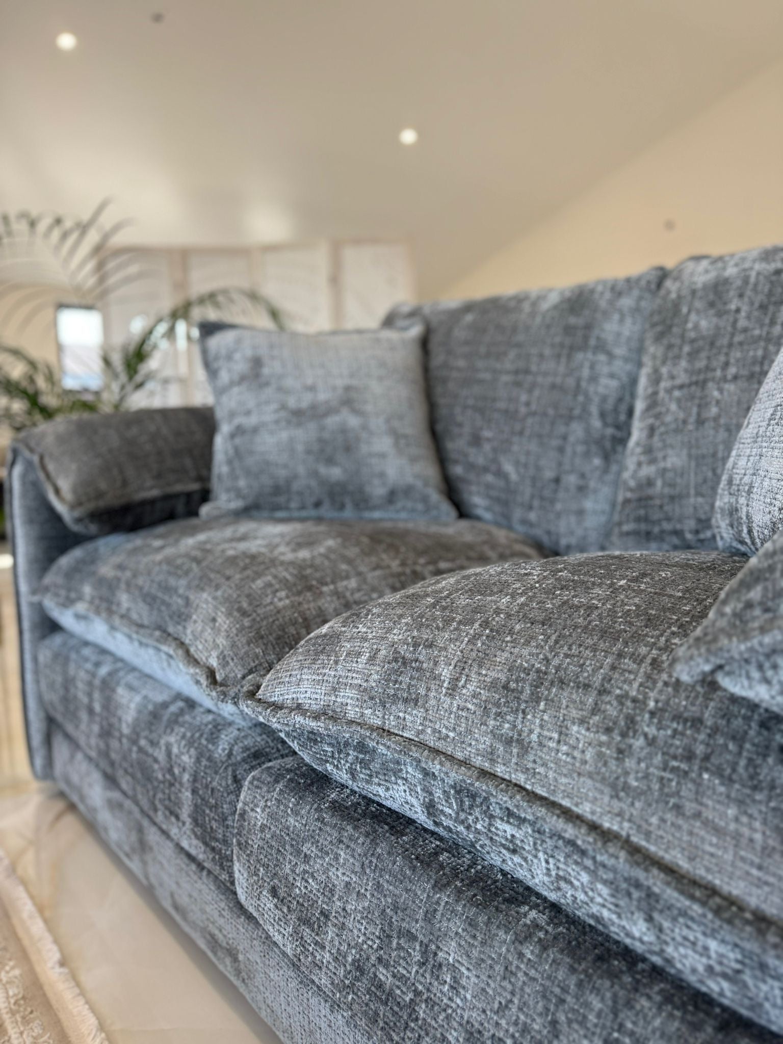 Solaya 3+2 Seater Sofa - Grey