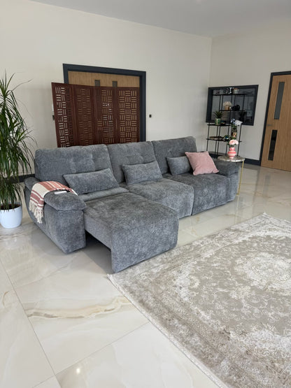 Dallas Electric Sofabed - Grey