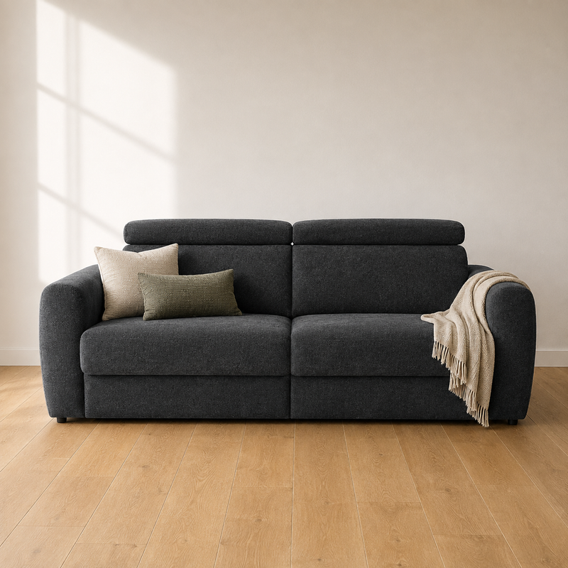 Dakota Electric Sofa Bed - Black