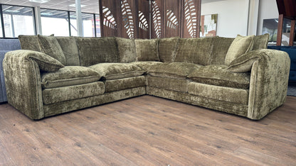 Solaya Corner Sofa - Green