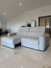 Dakota 3 Seater Electric Sofa Bed - Beige