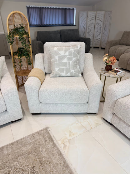 Douglas Beige 3+2+1 Seater Sofa Set