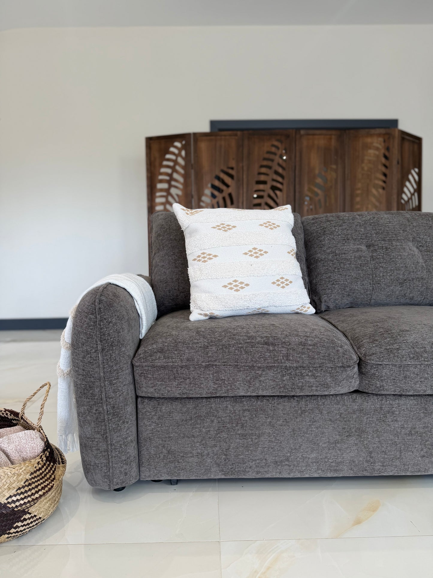 Moscow Universal Corner Sofabed With Storage - Brown
