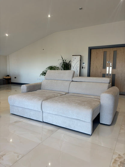 Dakota 3 Seater Electric Sofa Bed - Beige
