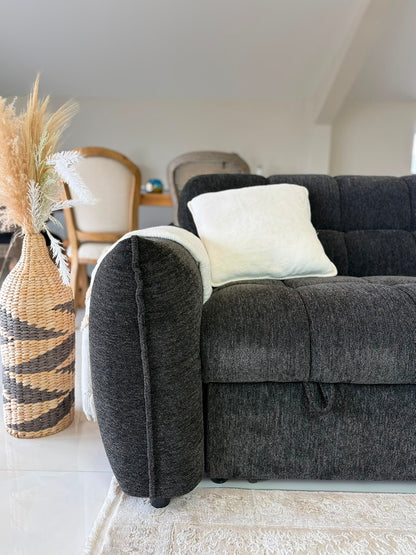 Florida Universal Storage Sofa Bed - Black