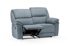 Elio Recliner Fabric 2 Seater Sofa - Grey
