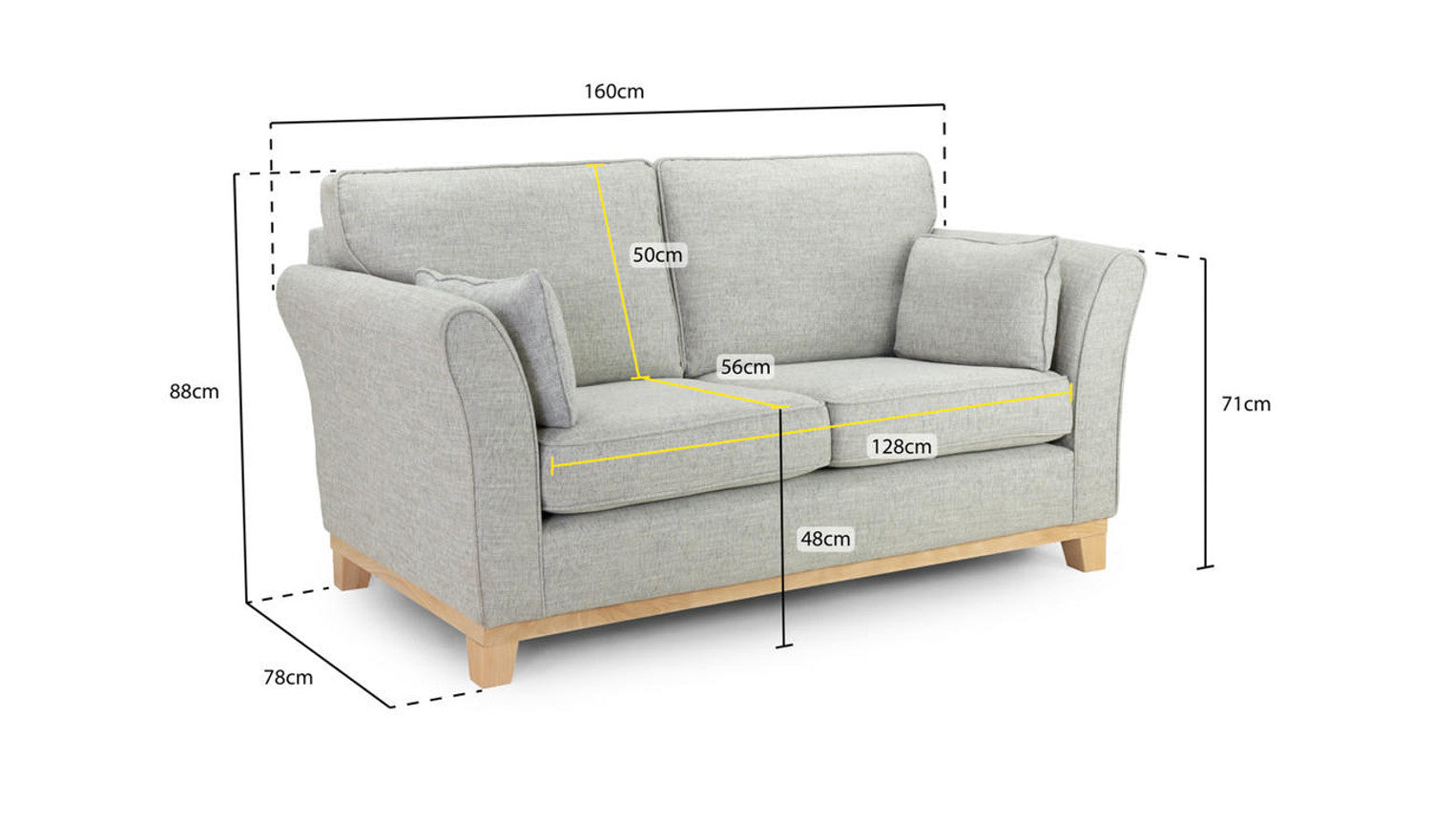 Ells Sofa Set - Grey