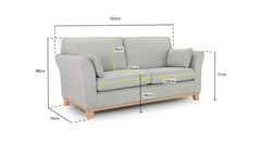 Ells Sofa Set - Grey