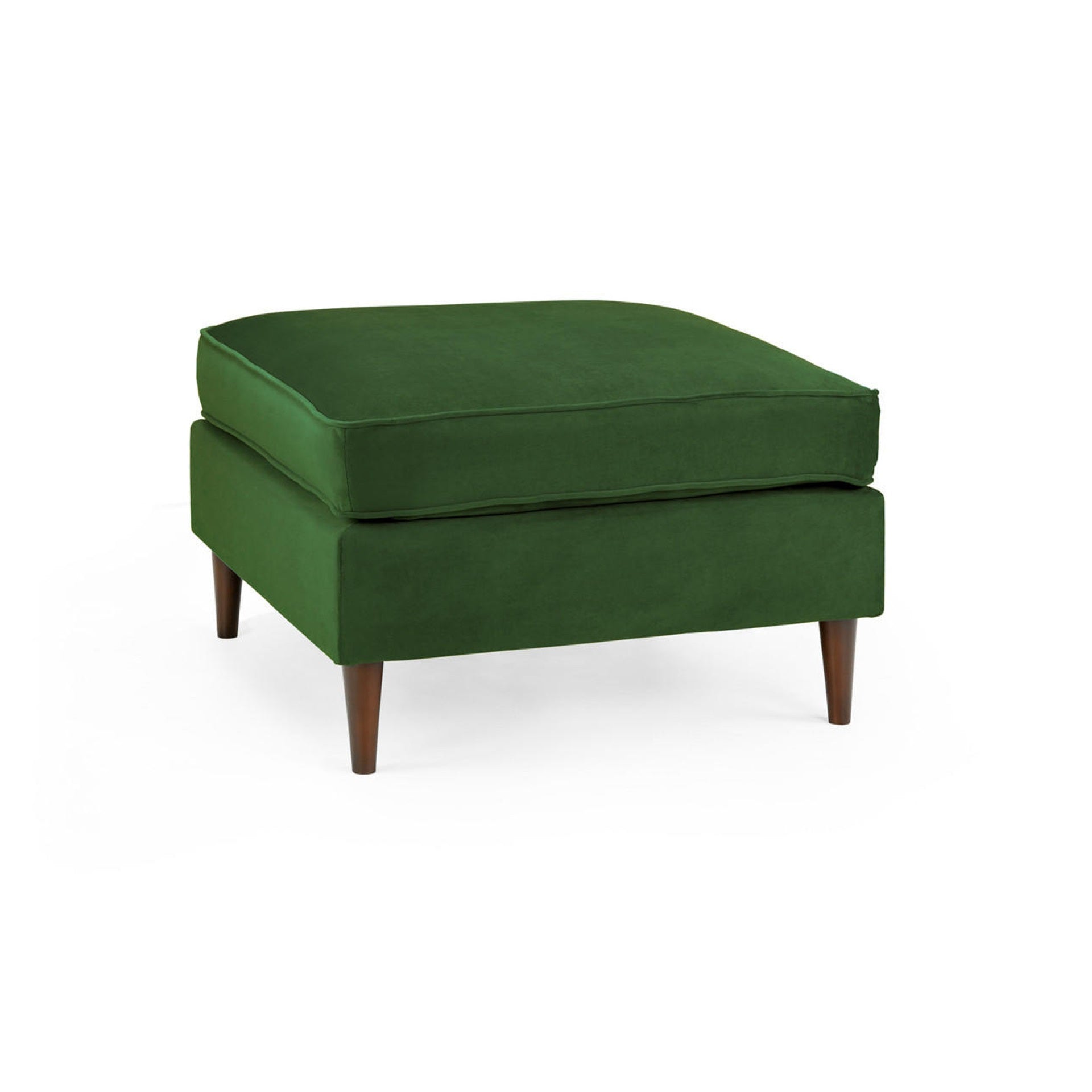 Emma Plush Footstool Sofa