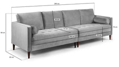 Emma Sofa Set - Blue