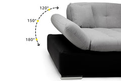 Espitia Left Hand Facing U Shape Corner Sofabed