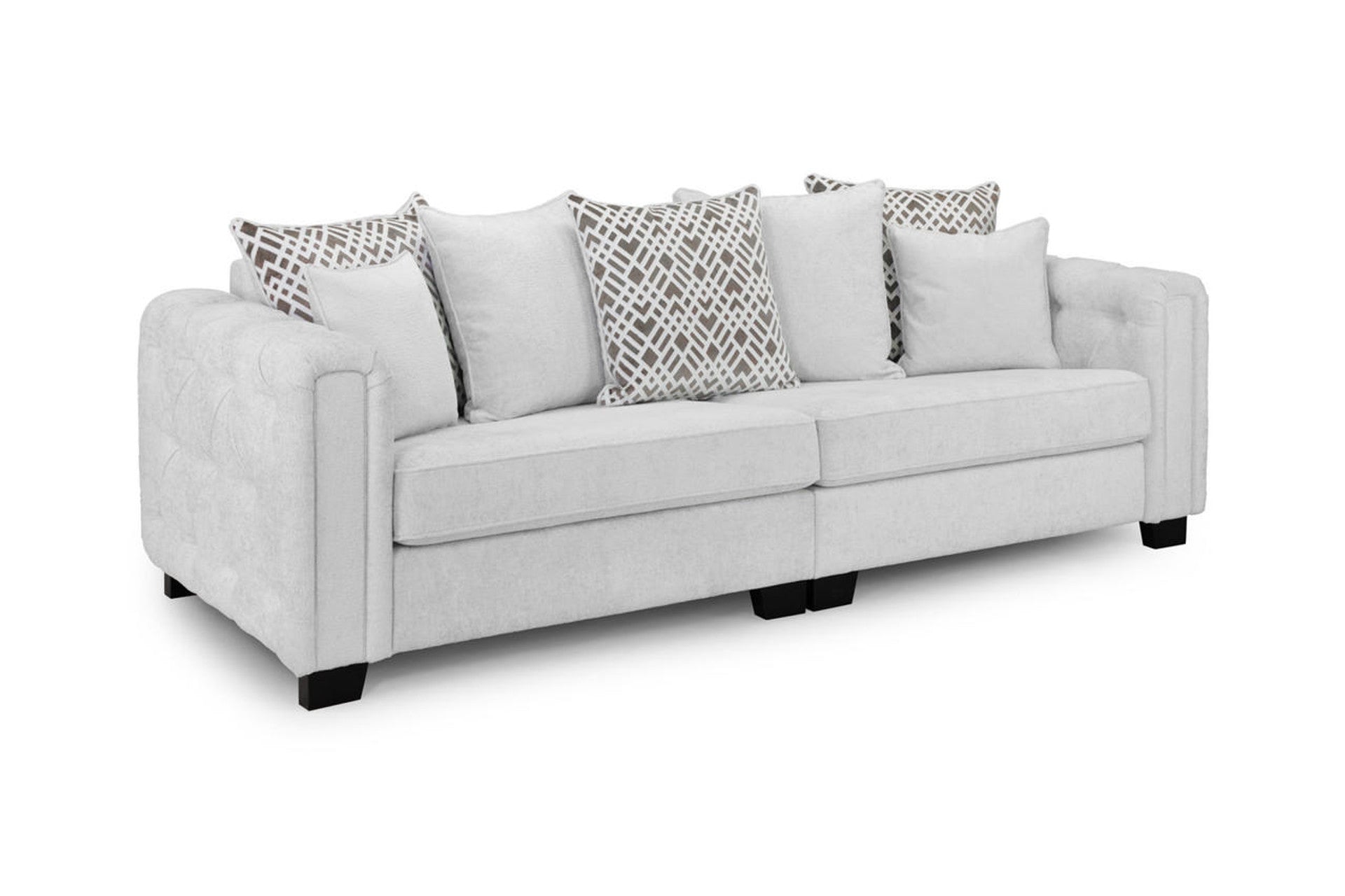 Evins Sofa Set - Light Grey