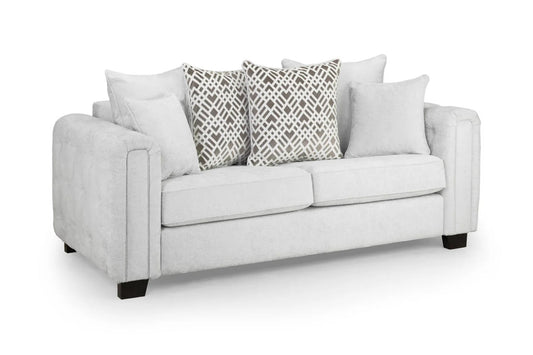 Evins Sofa 3 Seater Light  - Grey