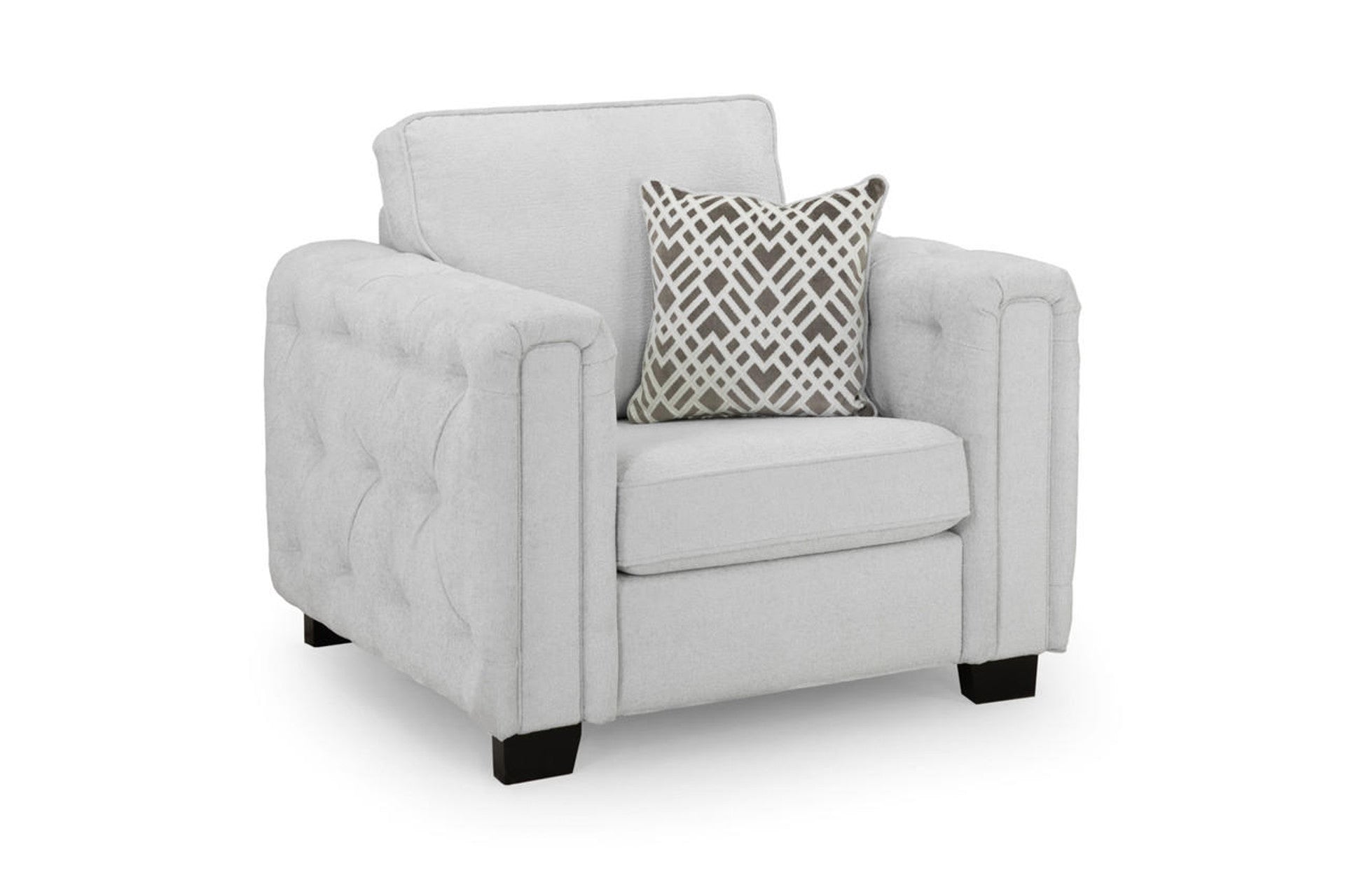 Evins Sofa Set - Light Grey