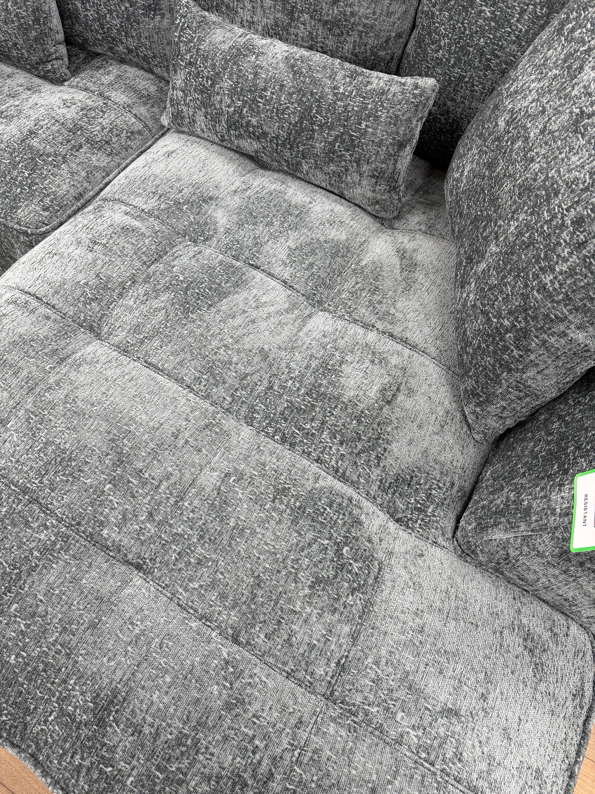 Brooklyn Electric Storage Left Hand Sofa Bed - Charcoal