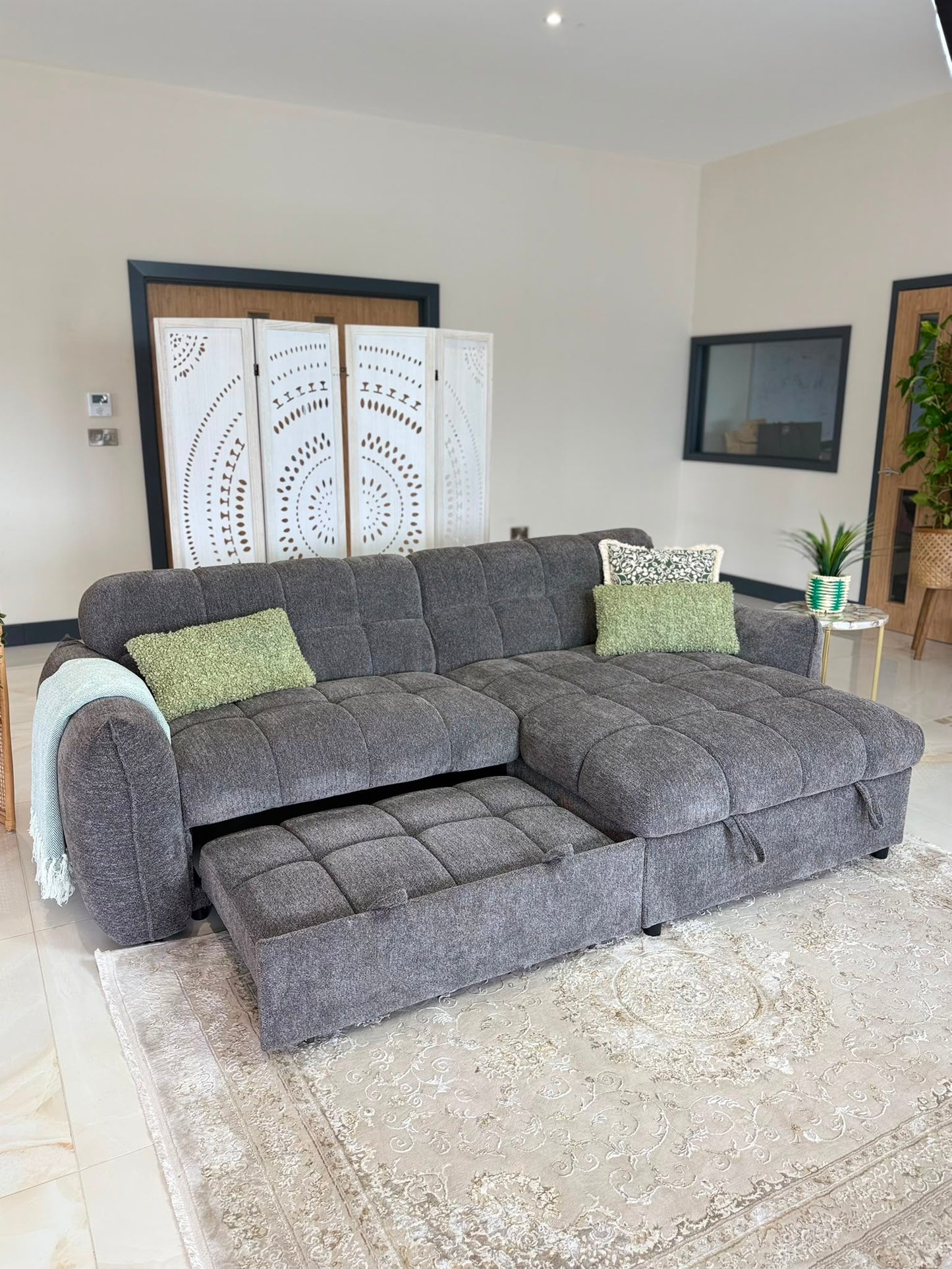 Florida Universal Storage Sofa Bed - Grey