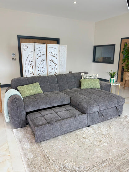 Florida Universal Storage Sofa Bed - Grey