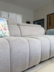 Molly 3 Seater Electric Sofa Bed - Beige