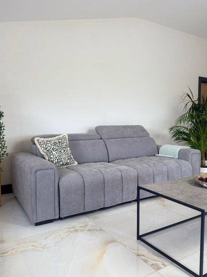 Molly 3 Seater Electric Sofa Bed - Grey