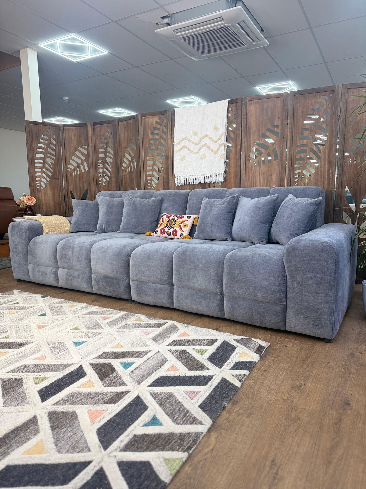Jacob 4 Seater Sofa - Grey