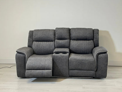 Hannah Electric Recliner 3+2 | Micro Fibre Fabric