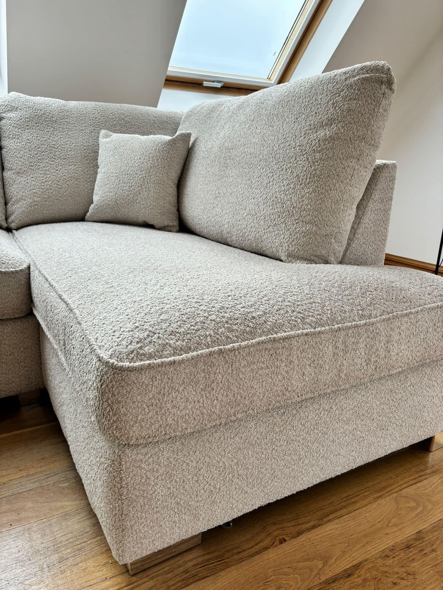 Carnaby Boucle U Shape Corner Sofa