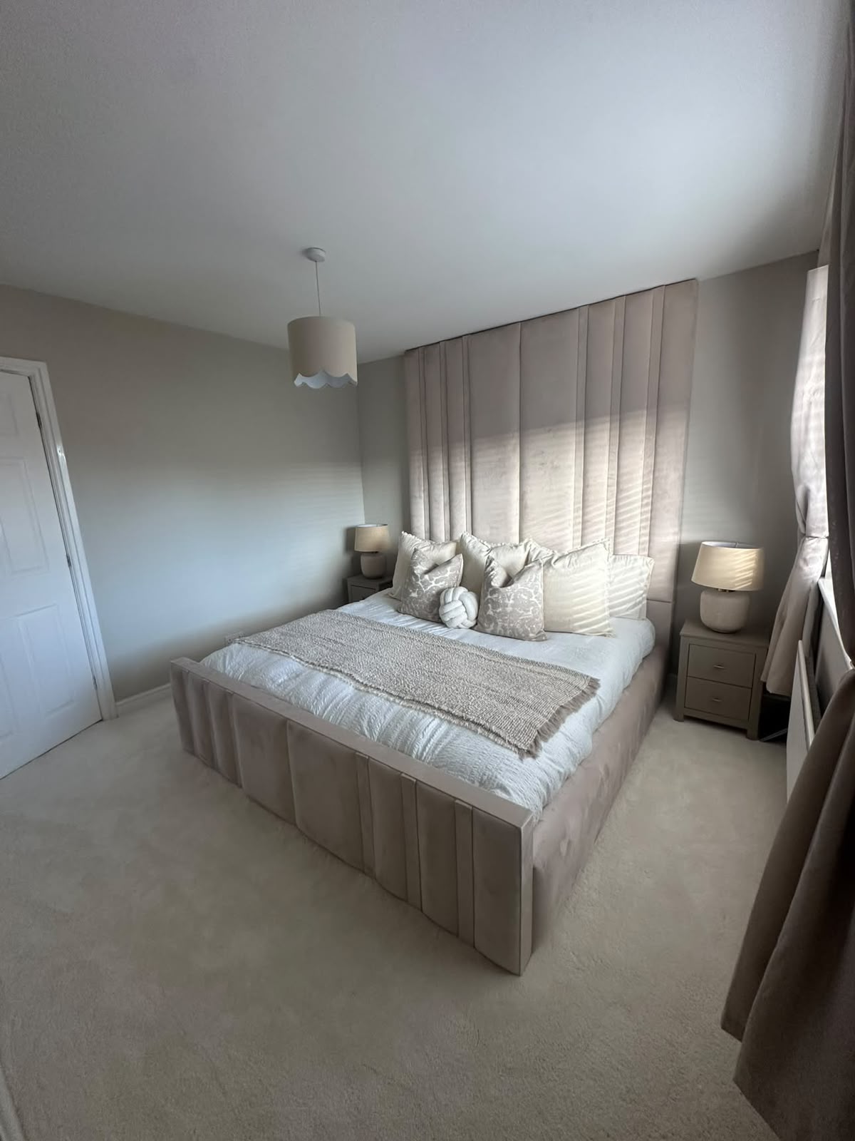 Dolce High Headboard Bed Frame