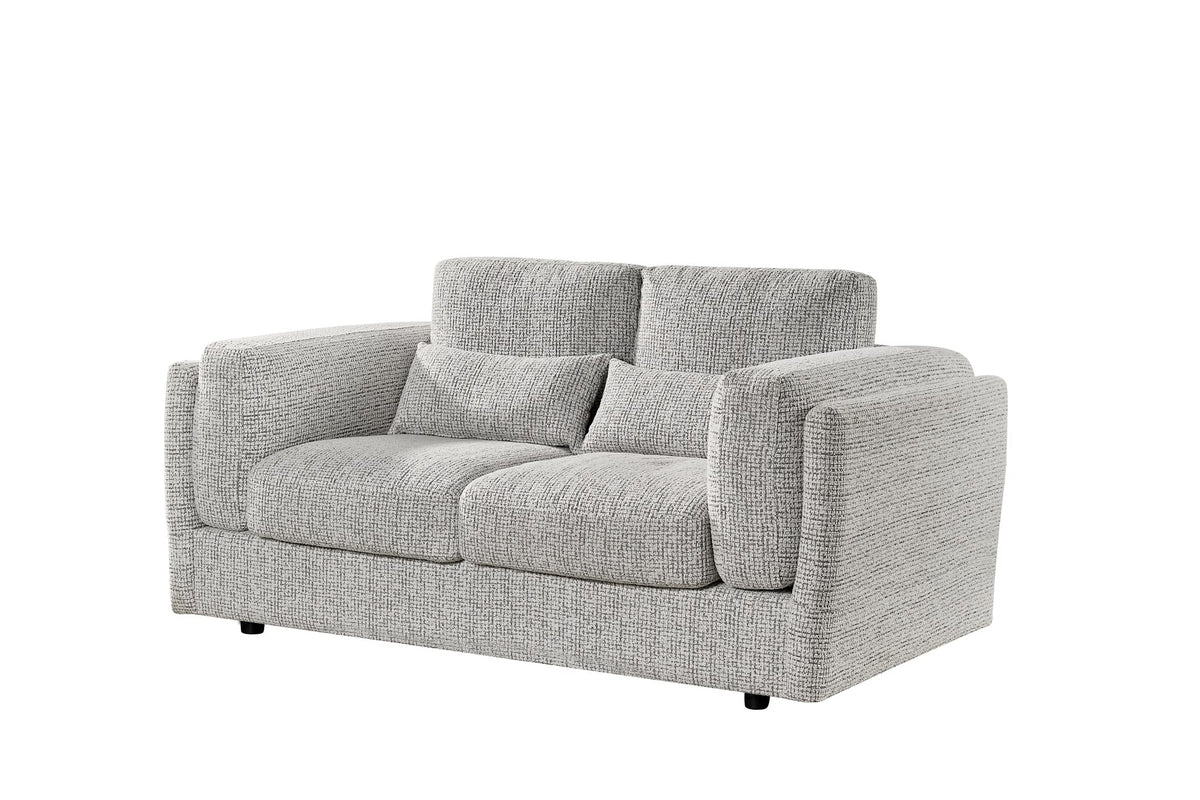 Bari 3+2 Sofa Set - Grey