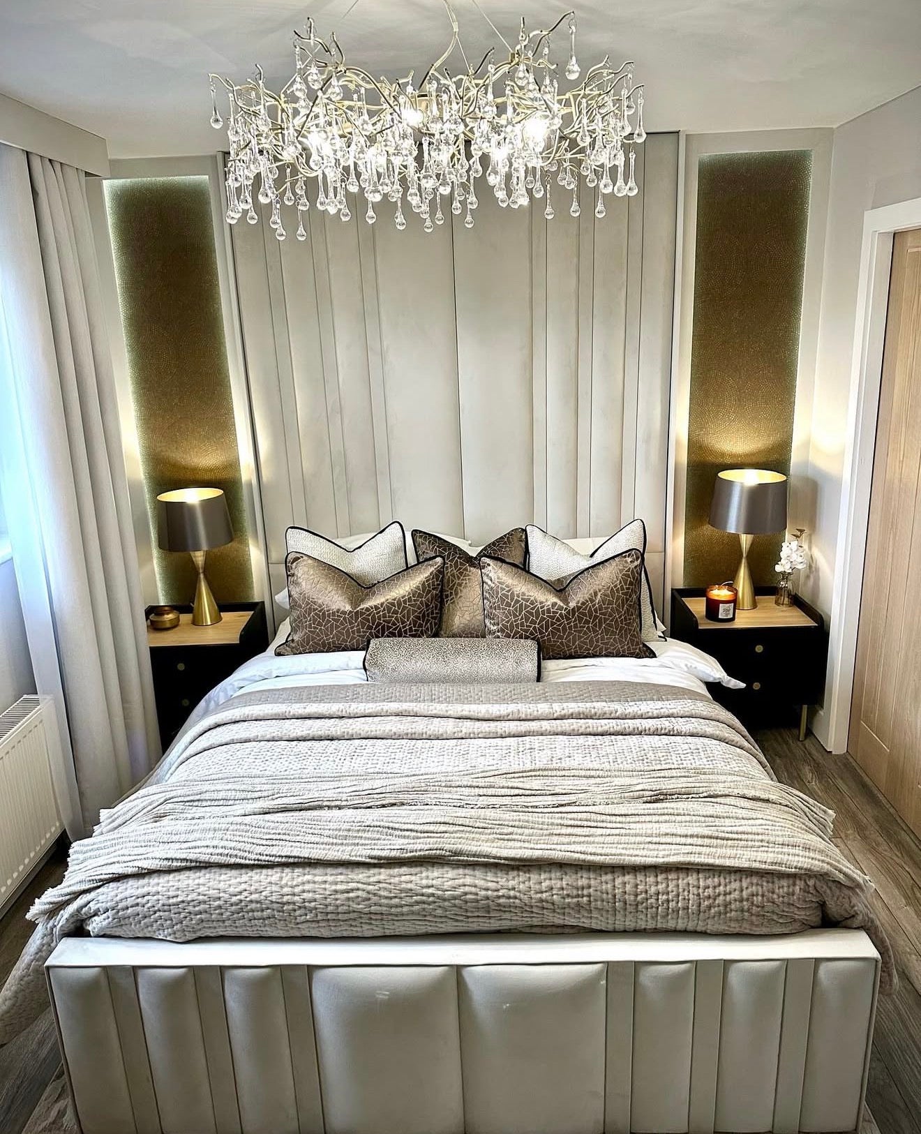 Dolce High Headboard Bed Frame