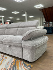 Hudson Universal Corner Sofa Bed - Grey