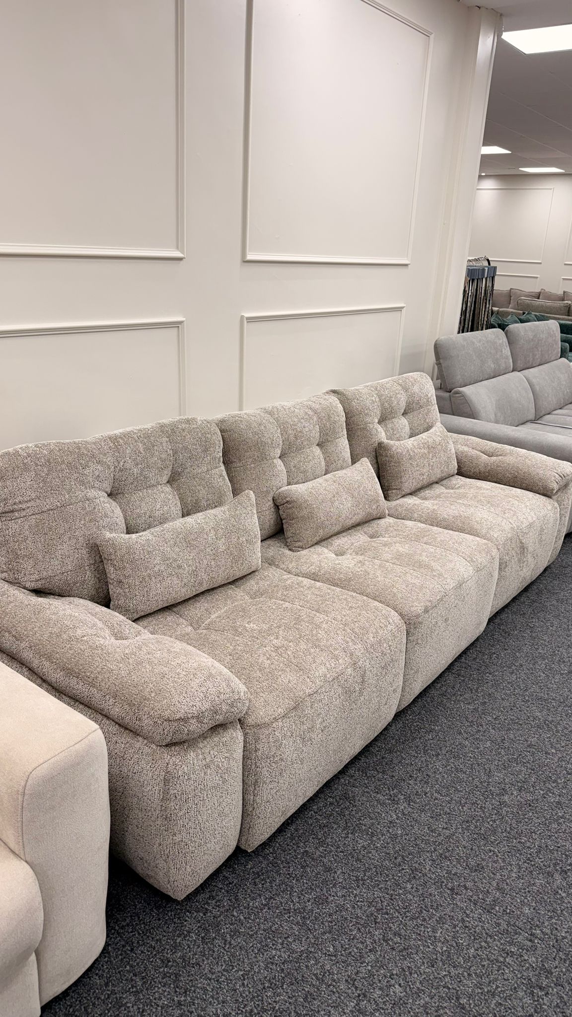 Dallas Electric Sofabed - Beige