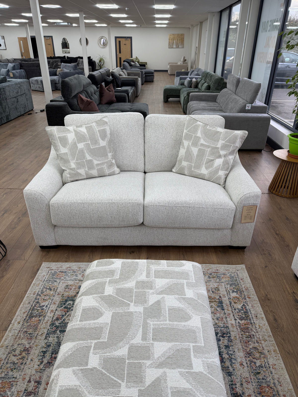 Douglas Beige 2 Seater Sofa