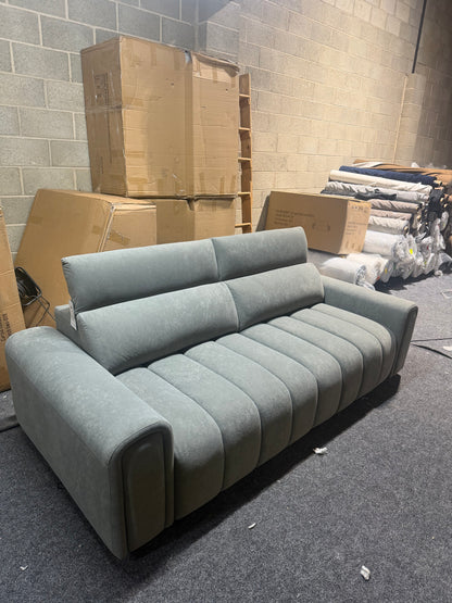 Molly Electric Sofa Bed - Grey Plush Velvet