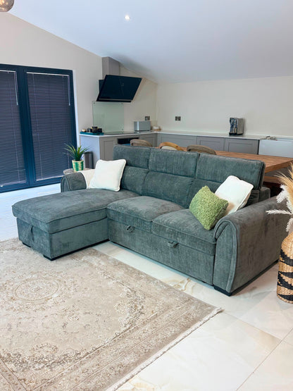 Montrose Universal Storage Sofa Bed - Dark Grey