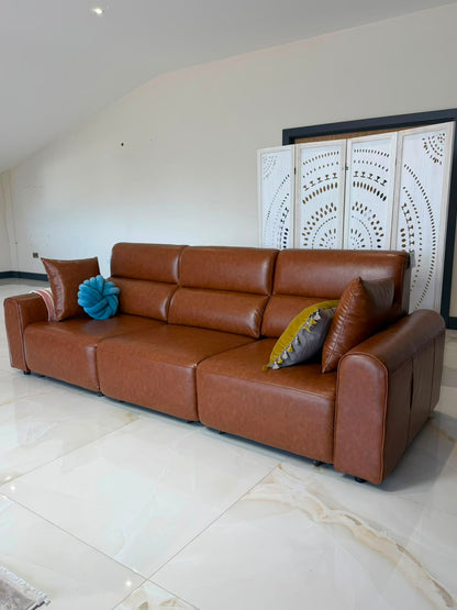 Conway Leather Electric Sofa Bed