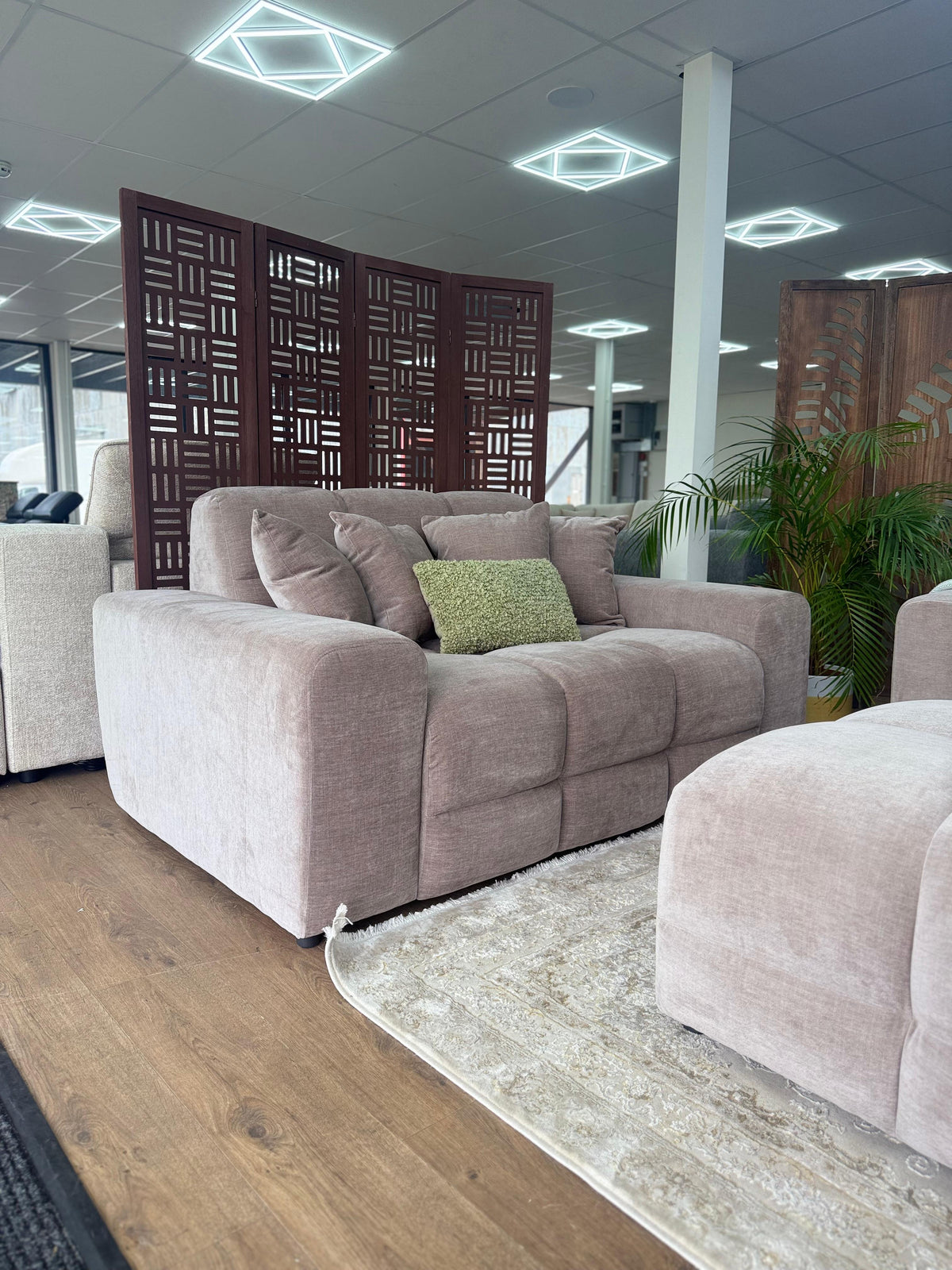 Jacob 2 Seater Sofa - Latte