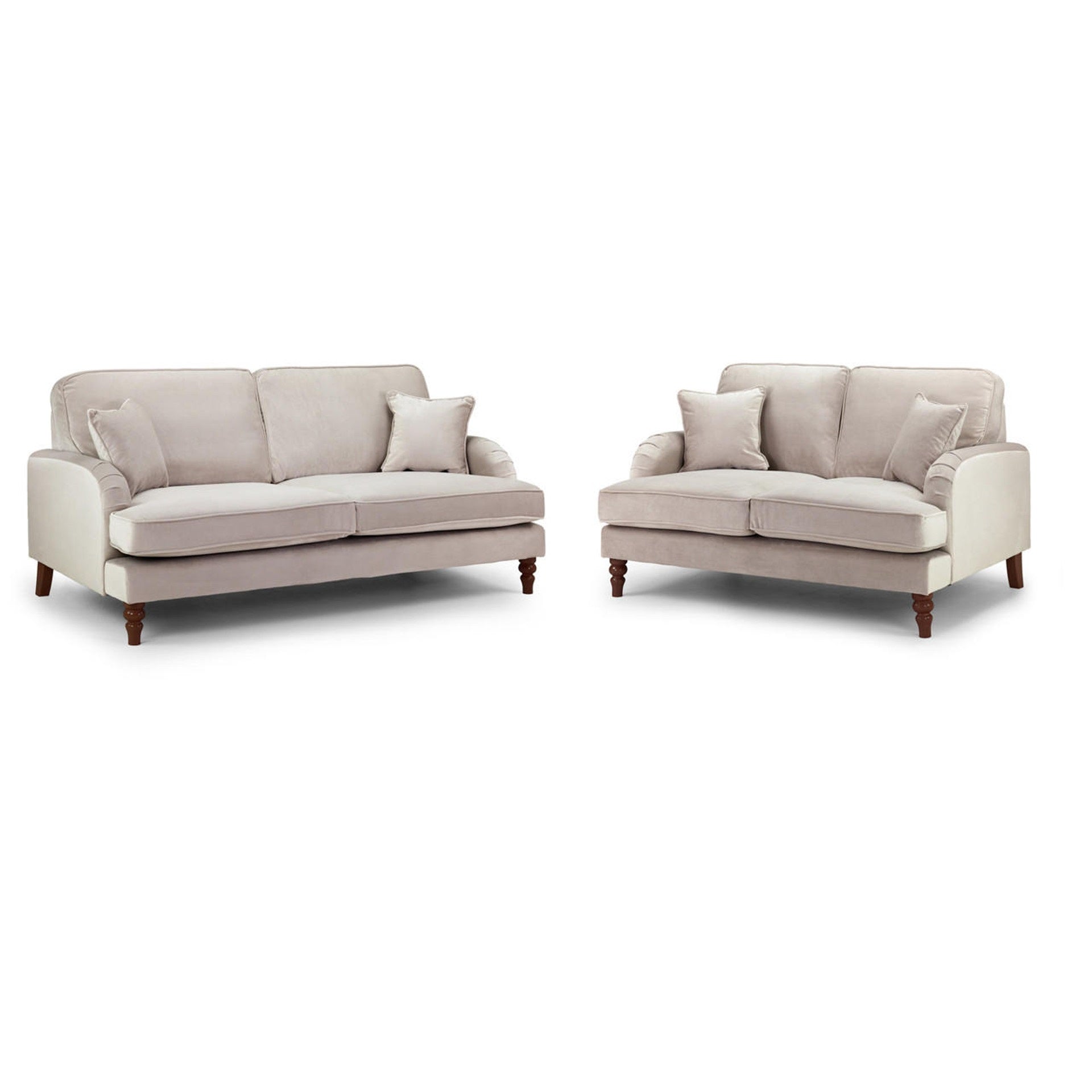 Fabiola Plush Sofa - Beige