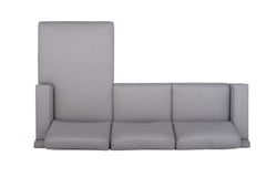 Firago Left Hand Corner Sofa - Grey