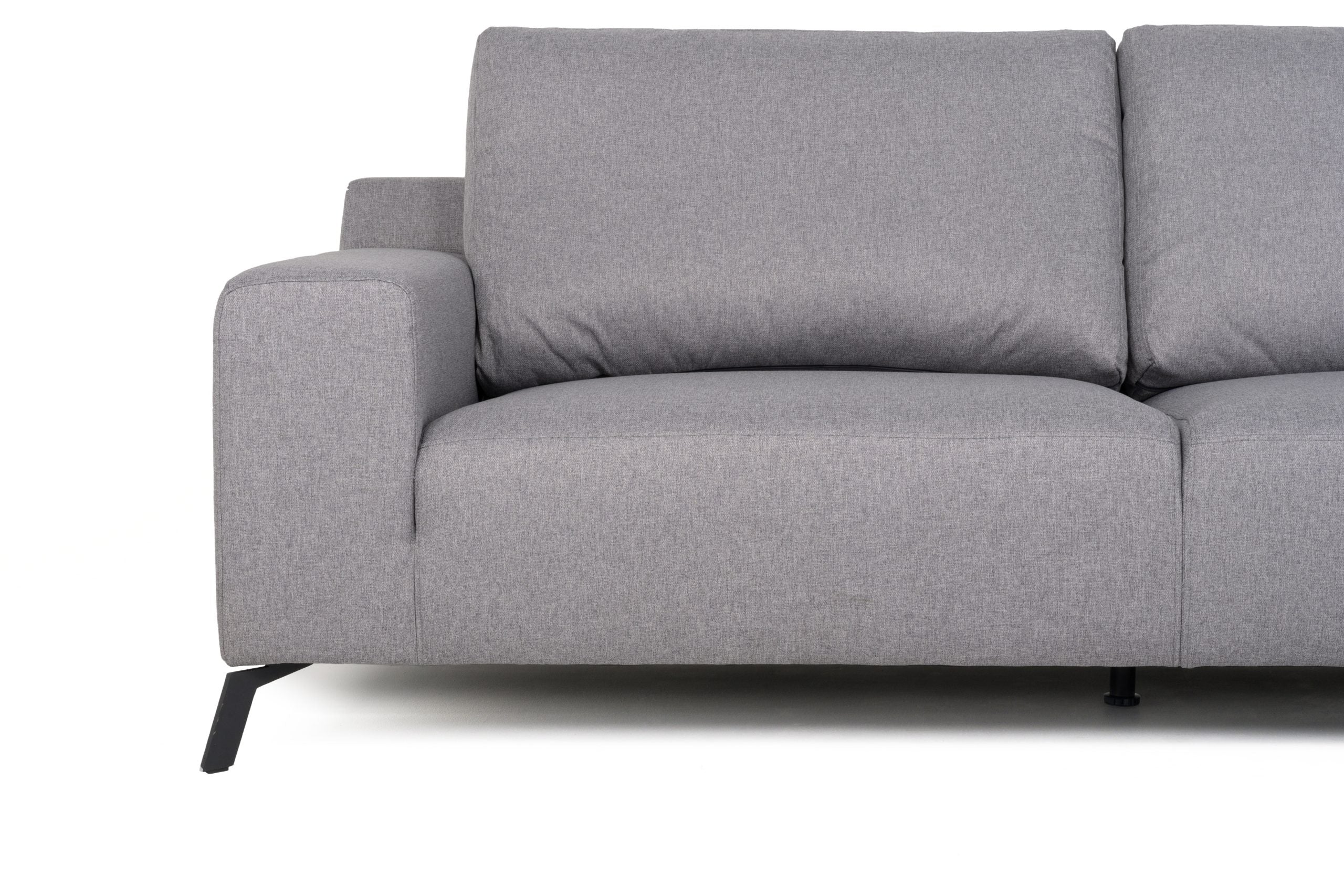 Firago Left Hand Corner Sofa - Grey
