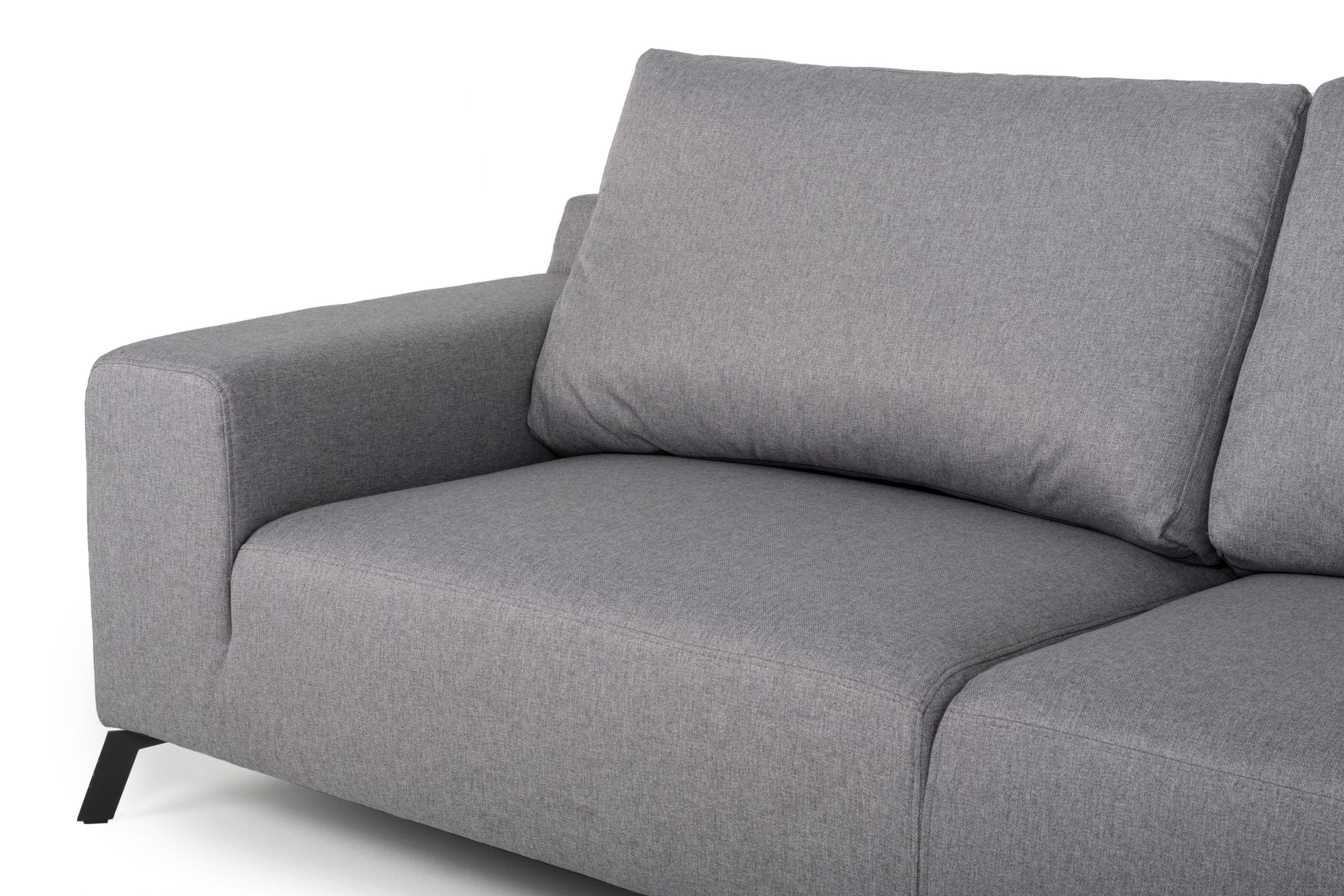 Firago Left Hand Corner Sofa - Grey